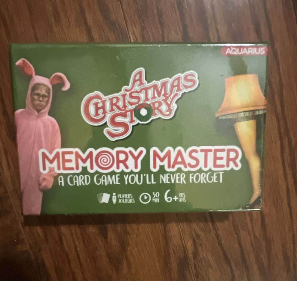 Aquarius A Christmas Story Memory Master Card Game